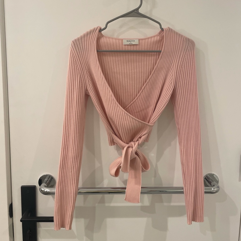 Aritzia all tied up sweater